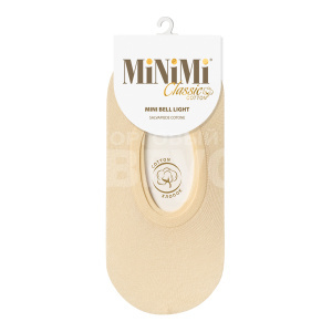 Носки-следки женские Minimi MINI BELL LIGHT, размер 35-38, бежевый