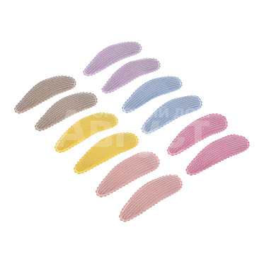 Зажим для волос ЮНИLOOK 321-392 клик-клак, детский, микс, 2 шт