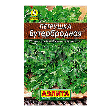 Семена зелени АЭЛИТА петрушка листовая Бутербродная, цп, 2 г