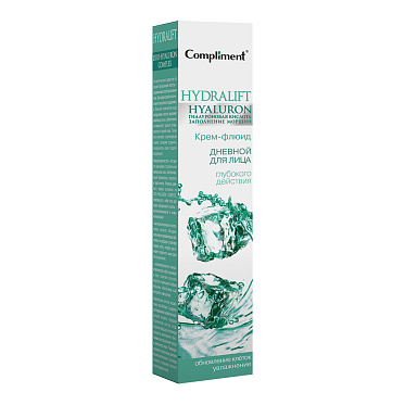Крем-флюид для лица Compliment Hydralift Hyaluron глубокого действия, дневной, 50 мл