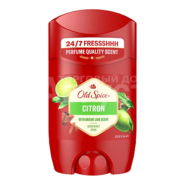 Дезодорант мужской Old Spece Citron, стик, 50 г