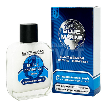 Бальзам после бритья Blue Marine увлажняющий, мужской, 100 мл