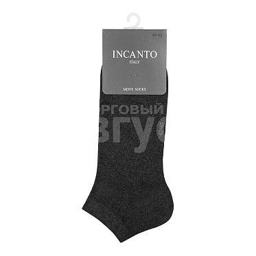 Носки мужские Incanto BU731011, аntracite melange, размер 39-41