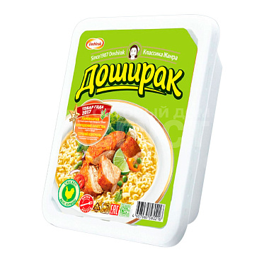 Лапша быстрого приготовления Доширак чашка, Курица, 90 г