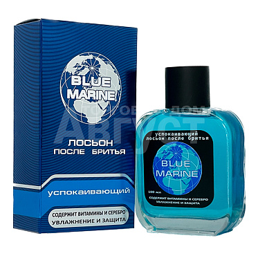 Лосьон после бритья Blue Marine Успокаивающий, мужской, 100 мл