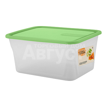 Контейнер для продуктов SE110311050 Sugar&Spice Honey прямоугольная форма, фисташка, пластик 0,9 л