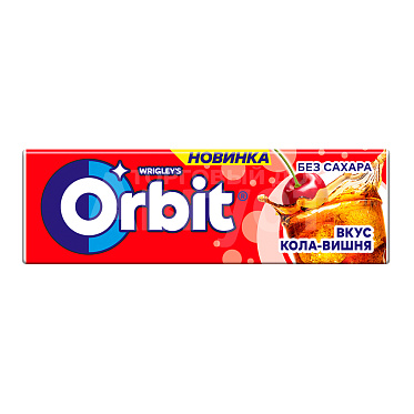 Жевательная резинка Orbit Кола-вишня, 13,6 г