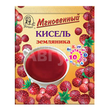 Кисель Геркулес Земляника, 30 г