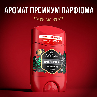 Дезодорант мужской Old Spice Wolfthorn, стик, 50 г