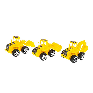 Игровой набор 2103C253 (144) Строительная техника cat, 11 см, 3 шт