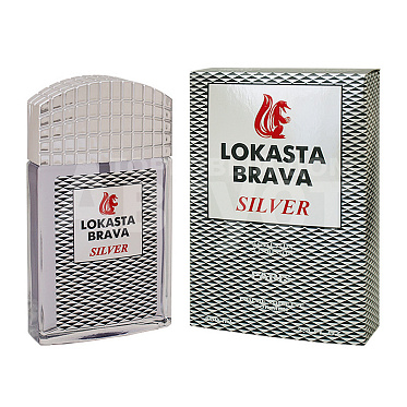 Туалетная вода Lokasta Brava Silver восточный аромат, мужская, 100 мл