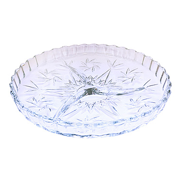 Менажница PD1294GCL 3-х секционная, SPRING, 23,5, см
