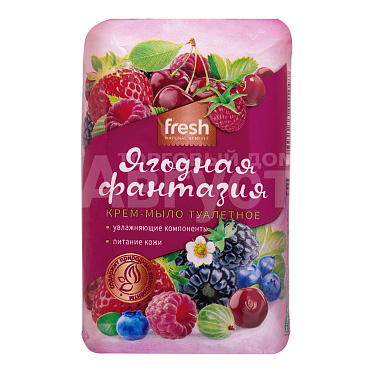 Крем-мыло Fresh Ягодная фантазия, 90 г
