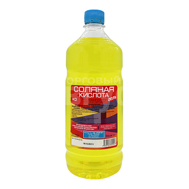 Кислота соляная гель, 1 л