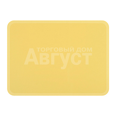 Коврик для кухни Vetta 891-045 38*28*0,1 см, силикон, цвет желтый