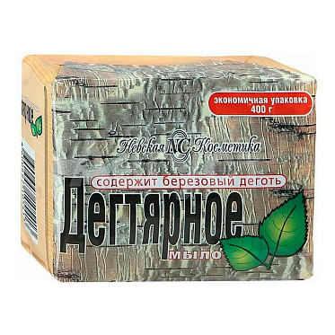 Мыло Невская косметика Дегтярное 4*100 г
