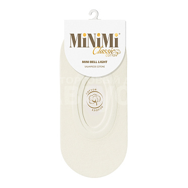 Носки-следки женские Minimi MINI BELL LIGHT, размер 39-41, айвори