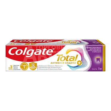 Зубная паста Colgate Tot-12 Pro-Здоровье десен, 75 мл