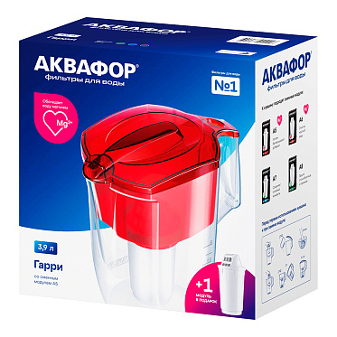 Кувшин Аквафор Гарри 3,9 л, синий
