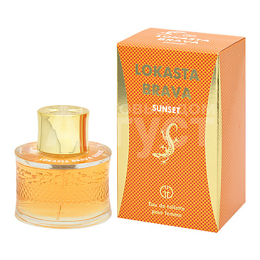 Туалетная вода Lokasta Brava Sunset фруктовый аромат, женская, 95 мл