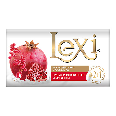 Крем-мыло Lexi Розовый перец, масло ши, 140 г