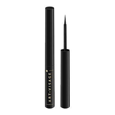 Подводка для глаз Art-Visage Ink Line фетровый аппликатор, жидкая, черный, 3 мл