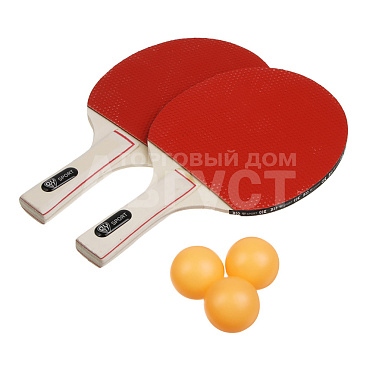 Игровой набор 132-010 BY sport. 2 ракетки, 3 мяча, в чехле, 28*18 см
