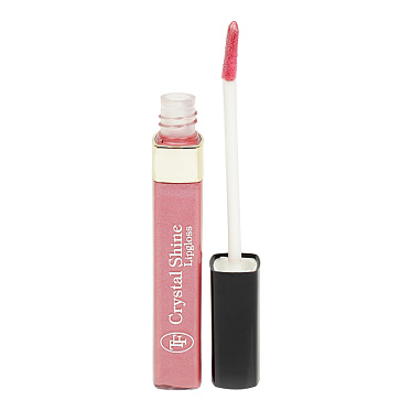 Помада для губ Triumf Crystal Shine Lipgloss жидкая, бежево-розовая, тон 39, 25 г