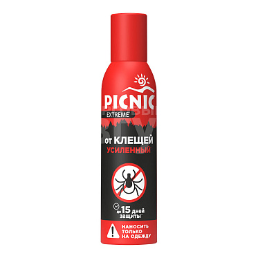 Аэрозоль Picnic Extreme от клещей, 150 мл