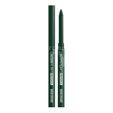 Карандаш для глаз Belor Design soft eyepencil автоматический, зеленый, тон 304