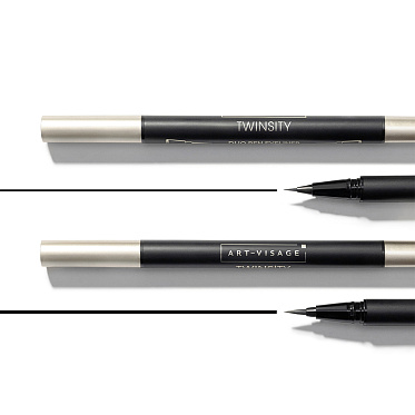 Подводка для глаз Art-Visage Ink Line жидка, коричневая, 3 мл