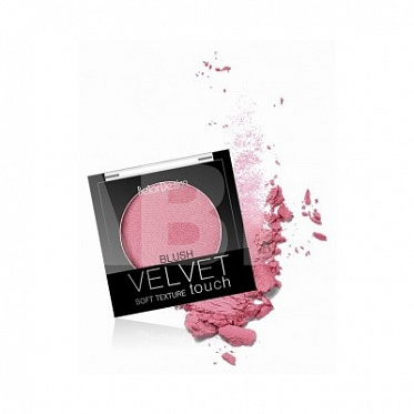 Румяна компактные Belor Design Румяна Velvet Touch, розовый, тон 103
