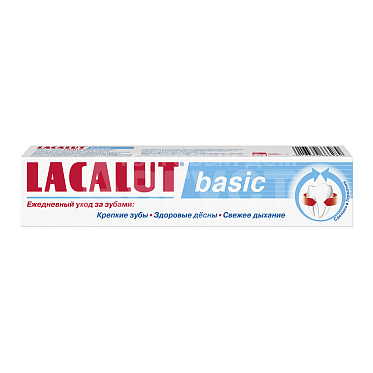 Зубная паста Lacalut basiс, 75 мл