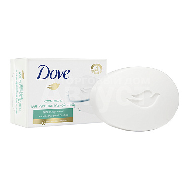 Крем-мыло туалетное Dove Нежное отшелушивание, 90 г