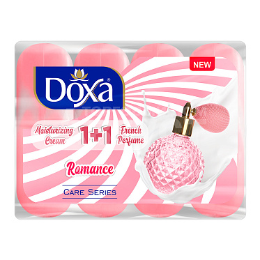 Мыло туалетное DOXA 1 + 1 Романтика 80 г, 4 шт