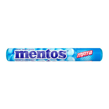 Жевательная конфета Ментос мята 37г