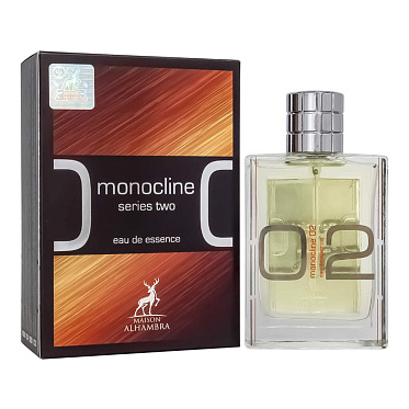 Туалетная вода Alhambra Monocline Series Two восточный аромат, унисекс, мужская, 100 мл