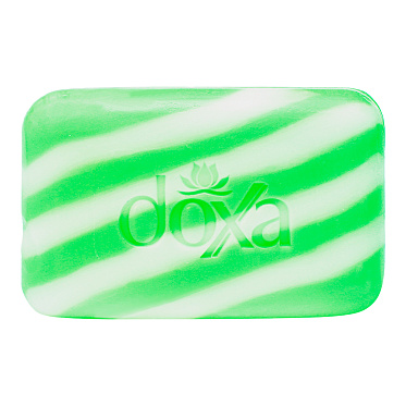 Мыло туалетное DOXA 1 + 1 Лайм и Ананас 80 г, 4 шт