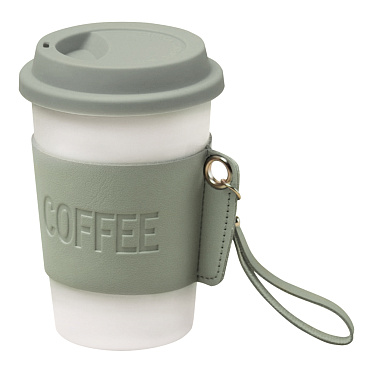 Кружка заварочная KKR-168 Coffee с крышкой, 370 мл
