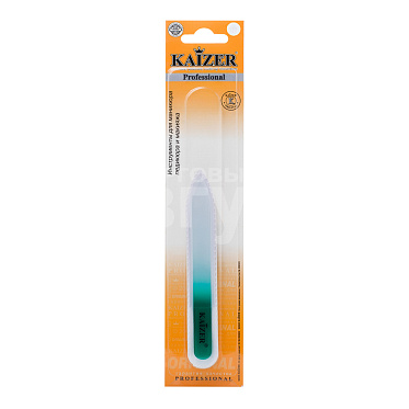 Пилочка маникюрная Kaizer 704002 стеклянная, 115 мм