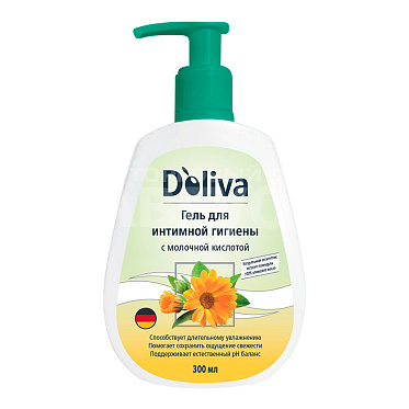 Гель для интимной гигиены Doliva с молочной кислотой, 300 мл