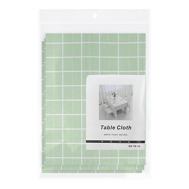 Скатерть SKS-13 Клетка 137*137 см, полиэстер, в ассортименте