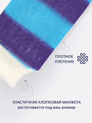 Мочалка для тела из полиэтилена МР-01