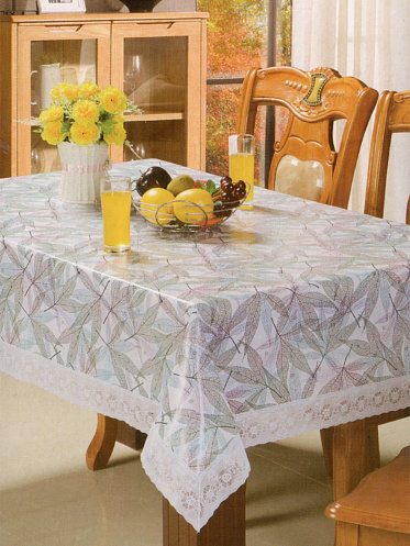 Скатерть SKS-08 Париж 120*152 см, полиэстер, в ассортименте