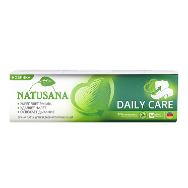 Зубная паста NATUSANA Daily care, 75 мл
