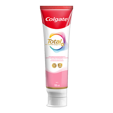 Зубная паста Colgate Total 12, Профессиональная Активная защита, для чувствительных зубов, 100 мл