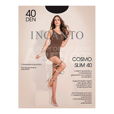 Колготки Incanto Cosmo Slim 40 ден, размер 5, nero (черный)