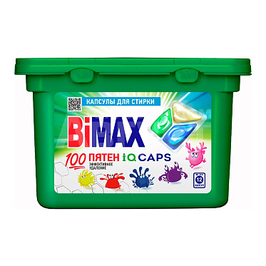 Капсулы для стирки Bimax Арома, 13г, 12 шт