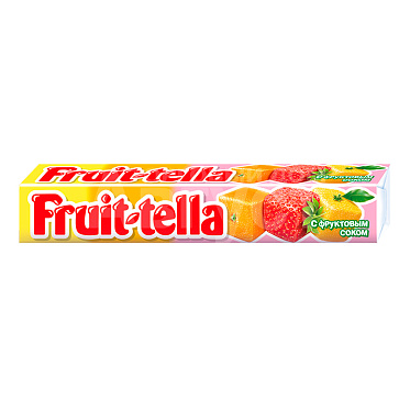 Жевательная конфета Fruit-tella ассорти 41г