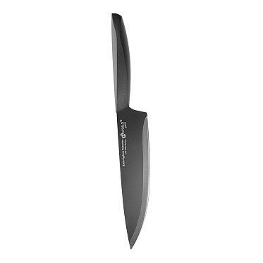 Нож Apollo NST-01 Nero Steel, поварской, пластиковая ручка
